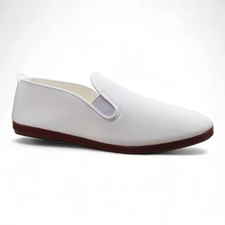Zapatillas Kong Fu chinas lona blanco - 1