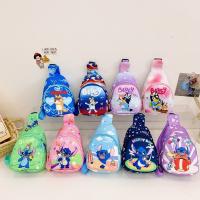 Bolso De Pecho Para Niños Disney Stitch Bolso Cruzado De Moda Con Cierre De Cremallera Bolso De Almacenamiento Creativo Para Monedas Regalo Para Niños - details 0