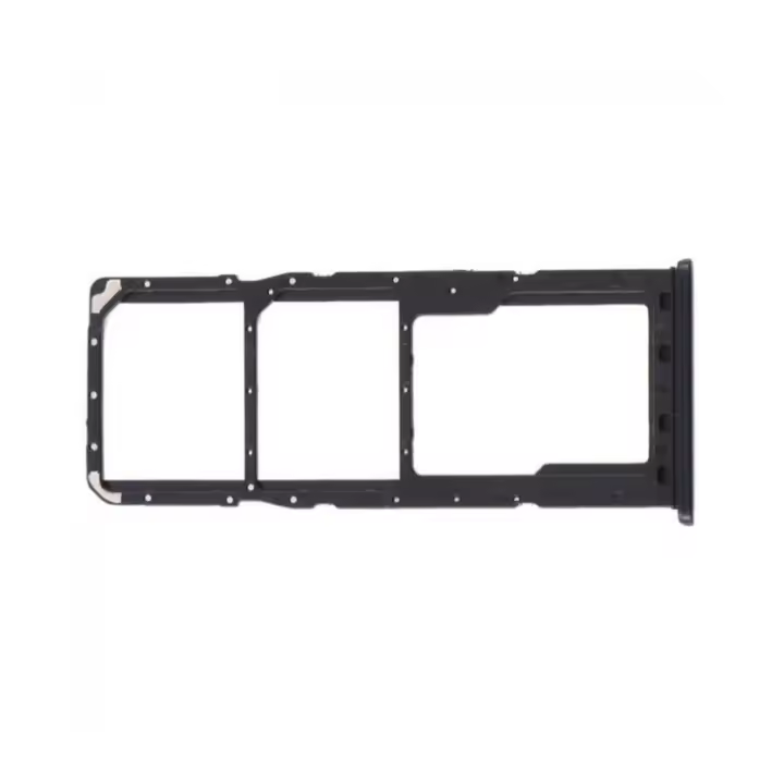 IMATICA LOS PALACIOS - Bandeja SIM y Adaptador Tarjeta Micro SD para Samsung Galaxy A21s - Repuesto Negro - 1