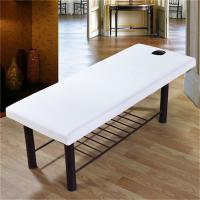 Sábana De Masaje De Color Puro Con Banda De Goma Para Cama De Belleza Universal Sábana De Terapia SPA De Poliéster/Celulosa Para Adultos - details 1