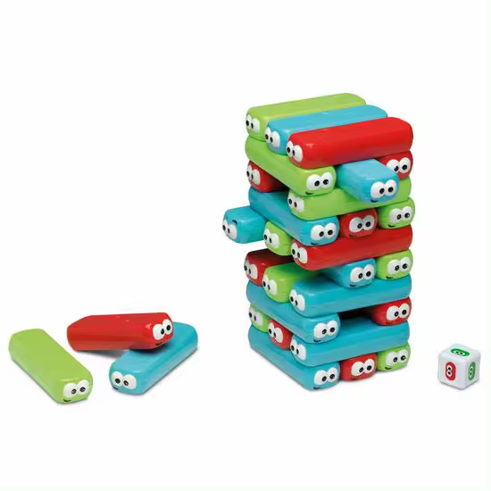Mi Primer Block and Block: Juego de Equilibrio y Destreza para niños a partir de 3 años. (2 o más jugadores) - 1