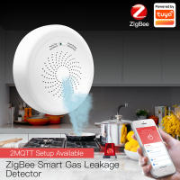 Detector De Fugas De Gas Inteligente ZigBee Sensor Combustible Tuya Seguridad Doméstica Sistema De Alarma Control Remoto Por App Smart Life - details 0