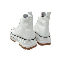 Eva Zorteon- Zapatilla Abotinada de Plataforma para Mujer, Comoda, Estilo Bamba, Material de Lona, y Cierre de Cordones. marca FASHION BELLA. - details 10