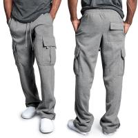 Overoles Para Hombre Pantalones Deportivos Casuales Transpirables Suaves Para Invierno Entrenamiento Correr Negro Blanco Gris - details 2