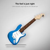 Guitarra Eléctrica Para Niños De Tamaño Pequeño Atracción Para La Atención 4 Cuerdas Nivel Principiante Instrumento Musical Y Rompecabezas - details 12
