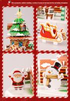 Regalos De Navidad Puzzle 3D Educativo Para Niños DIY Manualidades Educativas Juguete De Construcción Para Kindergarten - details 9