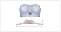 Sujetador De Masaje Para El Pecho Con Vibración Instrumento De Mejora Del Seno Alwafore PU+Cotton Linen Relajación Y Masaje Para El Breast - details 6