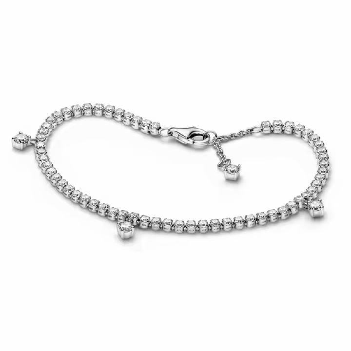 Pulsera Tenis Gotas Brillantes - 1