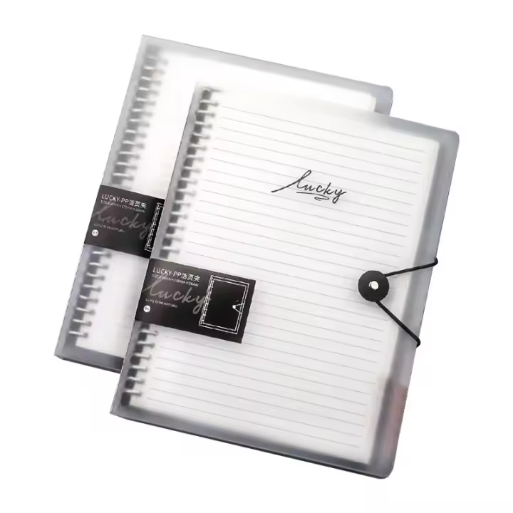 Cuaderno Transparente Diario 2021 A5 B5 A4 Con Cubierta Interior De Núcleo Organizador De Notas Y Planificador Para Oficina Suministros De Papelería - 1