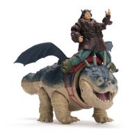 SPIN MASTER - Dreamworks Dragons - Pack Figura Dragón y Vikingo: Gronkel y Patapez de Cómo Entrenar a Tu Dragón - Figuras de Acción Articuladas - 6074006 - Juguetes Niños 4 Años + - Regalo Niño 4 Años + - details 3