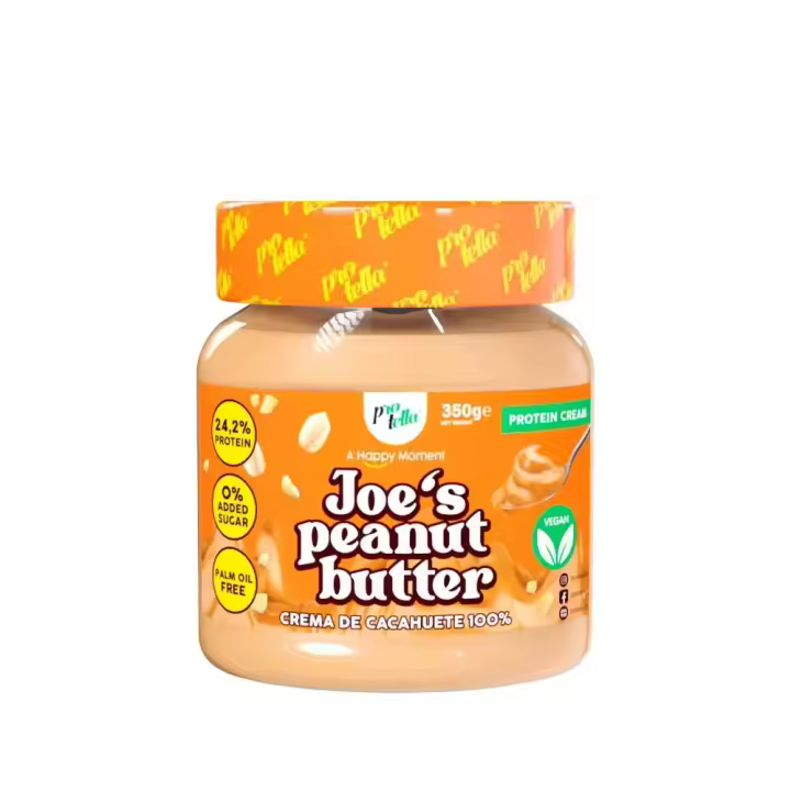 PROTELLA CREMA PROTEICA SIN AZUCARES AÑADIDOS SABOR JOE'S CACAHUETE 350 GR - 1