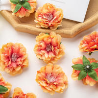 100pcs Flores Artificiales De Paeonia En Silicio Para Decoración De Hogar Jardín Bodas Festivales Arreglo De Bouquet DIY - details 13
