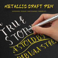 Marcadores Permanentes De Metal Dorado Y Plateado Para Arte Ilustración Manualidades Scrapbooking Y Epoxy Resina Modelo - details 3