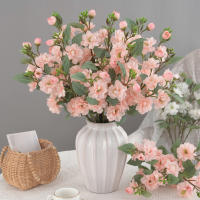 1 Rama De Flores Artificiales De Rosas Silken Para Centros De Mesa Fiesta Boda Oficina Interior Exterior Decoración Hogar - details 8