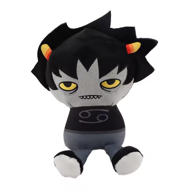 Muñeco De Peluche Karkat De Homestuck 26cm Figura De Anime Para Niños Decoración De Habitación Regalo De Cumpleaños Juguete De Algodón PP Unisex - 1