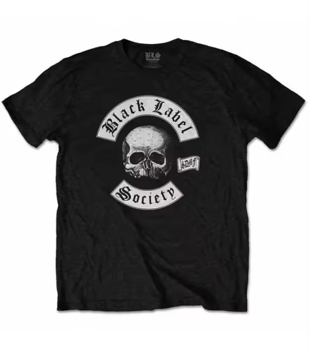 Camiseta Black Label Society Negra Licencia Oficial Manga Corta BLSTS01MB - 1
