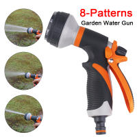 Pistola De Agua Multifuncional Portátil Para Jardín Y Limpieza De Coches Con 8 Modos De Roce Alta Presión Material ABS + Goma Suave - details 1