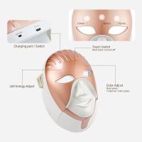 Máquina De Belleza Facial Y Cuello Sin Cable Con 7 Colores De Foton Máscara De Cuidado De Piel LED Rejuvenecimiento De La Piel Material Plástico - details 2