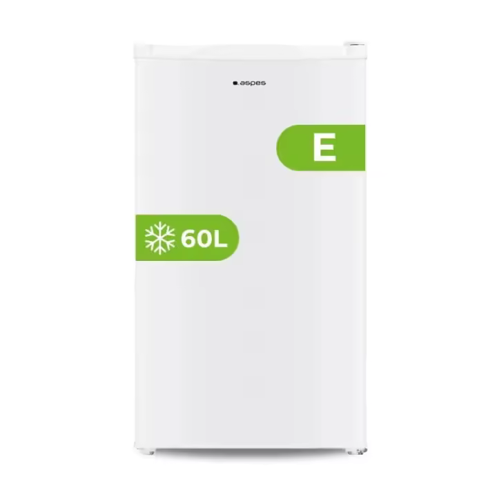 Congelador vertical 85cm 48cm 60L Clase E Aspes ACV85502E Cíclico Blanco - 1