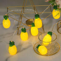 Luces De LED En Forma De Piña Para Decoración De Mesa Y Fiesta Con Diseño De Fresa Y Mango USB Recargable Para Noche Navidad 40 LEDS - details 1
