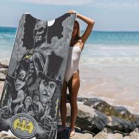 Toalla De Playa Batman El Caballero Oscuro Anime Absorbente Suave Para Niños Regalo Ideal Para Viajes Camping Gimnasio Tamaño 30x60 Cm - details 8