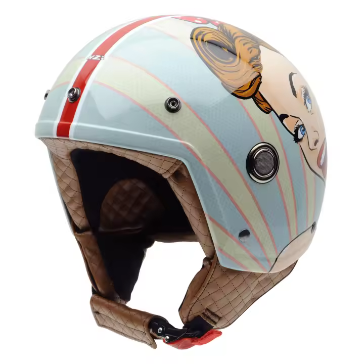 Casco de Moto Minijet Tonup NZI - Protección y Comodidad Renovada - 1