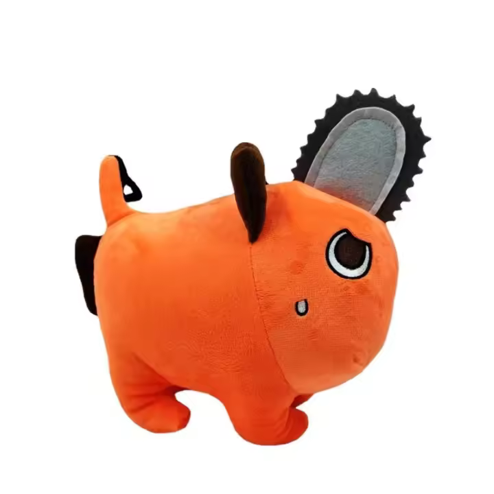 Muñeco De Peluche Anime Chainsaw Man 25cm Pochita Perro Rojo Suave Regalo Para Niños Almohada De Cojín De Peluche Para Cumpleaños - 1