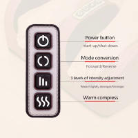 Masajeador De Pies Eléctrico Con Terapia De Infrarrojos Y Vibración Automática Alivio Del Malestar Mejora La Circulación Sml - details 6