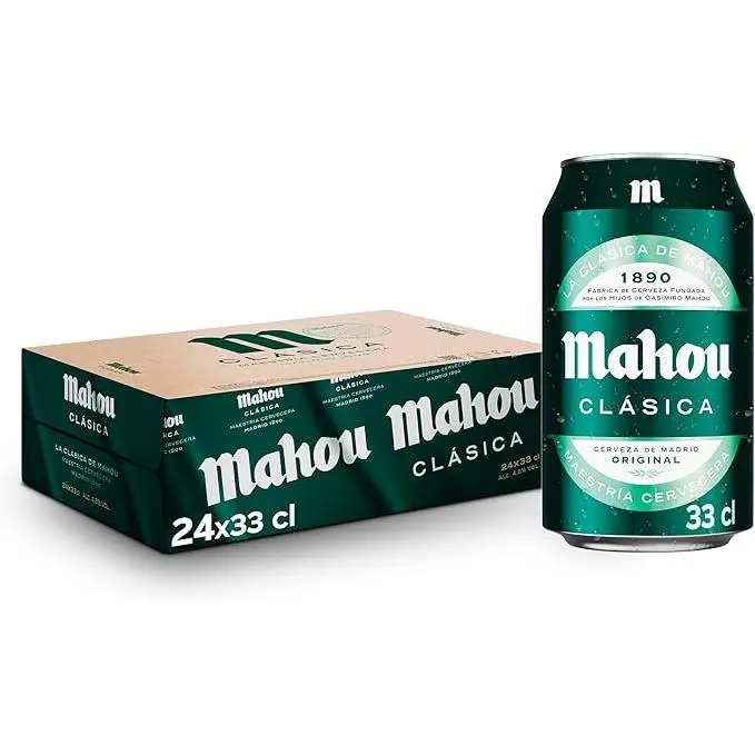 Mahou Clasica Pack 24 - 330ml - 1