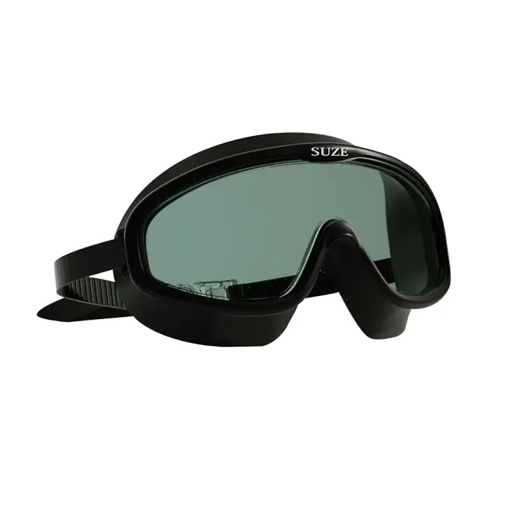 Verde Gafas Impermeables de Gran Montura para Nadar y Bucear - 1