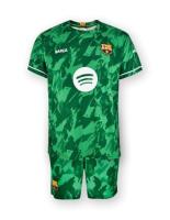FC Barcelona Conjunto Camiseta y pantalón Portero Dorsal 1 TER Stegen - Replica Oficial Producto con Licencia - Temporada 2024/2025 - Talla Niño - details 1