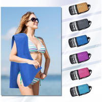 Toalla Deportiva De Secado Rápido Microfibra Portátil Para Running Yoga Natación Fitness Toalla Grande Para Playa Absorción Rápida De Sudor - details 3