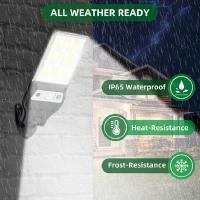 Lámpara Solar Exterior 9000000LM Con Sensor De Movimiento Luz De Jardín Y Calle Solar Resistente Al Agua Luz Solar Exterior Moderna ABS LED Incluida Montaje Self-Contained - details 6