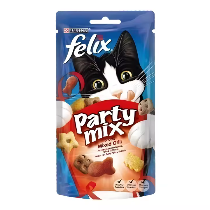 Felix Party Mix Mixed Grill. Pack de 8 sobres - 1