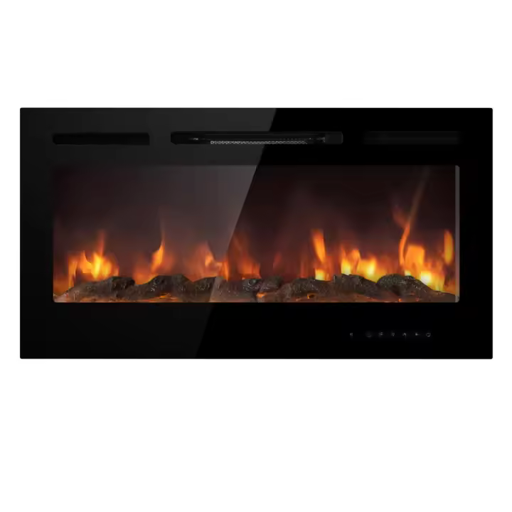 Chimenea Eléctrica de Cama CHICAGO L101,6 x D14 X H54,6 - 1