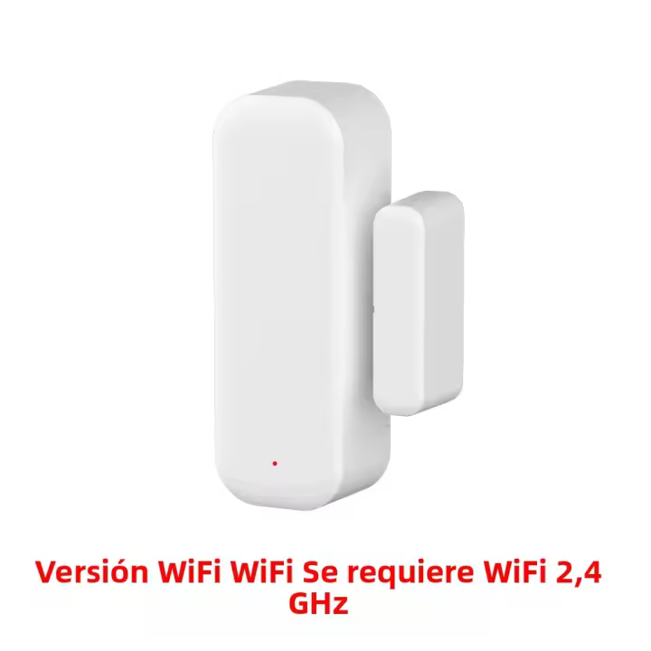 Sensor De Puerta Y Ventana WiFi Tuya Sensor Inteligente Para Casa Sin Cable Control Remoto Por App Smart Life Compatible Con Alexa Google Home - 1