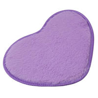 Carpet De Forma De Corazón Suave Y Cómoda Para Dormitorio Y Baño Absorbe Agua Sin Pelos Productos Domésticos No Caen - details 20