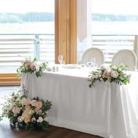 Mantel De Seda Blanca Rectangular Para Bodas Y Fiestas De Bebés Cubierta De Mesa Para Restaurante Y Festivales Decoración De Mesa Del Comedor - details 5