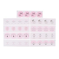 Etiquetas Adhesivas De Lazo De Ballet Para Decoración Y Embalaje DIY 36 Pcs Etiquetas Redondas Autocolantes De Cinta De Lazo - details 9