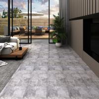 vidaXL Lamas para Suelo PVC Autoadhesivas 5,21 m² 2 mm Baldosa Color Cemento marrón,  Marrón nogal,  Marrón oscuro y mas - details 0