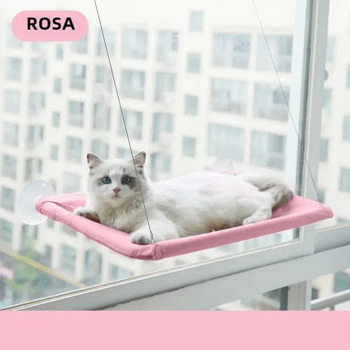 Hammock Para Gatos Colgante Casa De Manta Aérea Silla Solar Para Ventana Juguete De Gato Respirable Soporte De 20kg Accesorios Para Mascotas - 1