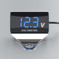 Voltímetro Digital Para Motocicleta DC 10-150V Con Pantalla LED Y Soporte Impermeable Prueba De Voltaje Y Monitor De Batería - details 8