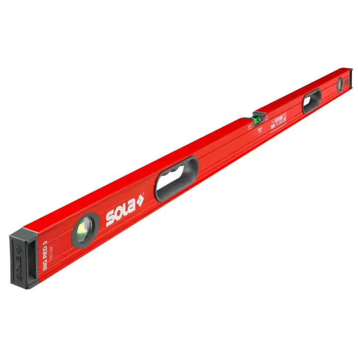 Sola poziomnica big red 120cm 0,3mm/m - 1