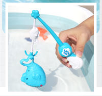 Juegos De Baño Con Red De Pesca Y Peces Agua Apretadora Para Niños Y Niñas Juguetes De Baño Para Bebés Y Niños Pequeños Edad 3-6 Años - details 5