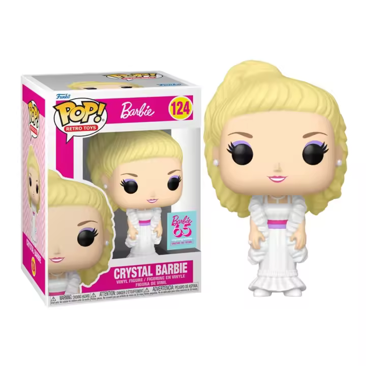 FUNKO POP! BARBIE – BARBIE CRYSTAL, 75158, Nº124, TIENDA CON LICENCIA OFICIAL - 1
