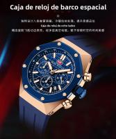Reloj De Pulsera De Cuarzo MINI FOCUS Para Hombres Resistente Al Agua Con Función De Luz Luminosa Deportiva Multi Funcional De Silicona Correa De 22 Cm - details 7