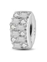 Colgante De Encanto De Maleta De Vestido Rosa Y Morado En Plata De Ley 925 Para Pulseras Joyería Fina Para Mujeres De Alta Calidad - details 8