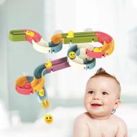 Juguetes De Baño Para Bebés Y Niños Juego De Agua En La Bañera Con Anfibio DIY Set De Adhesión En La Pared Juguetes De Piscina Unisex - details 0