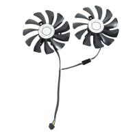 Ventilador de tarjeta gráfica, Enfriador de 85Mm, Ha9010H12F-Z, 4 pines, reemplazo para Msi Gtx 1060 Oc 6G Gtx 960 P106-100 P106 Gtx1060, 1 par, nuevo - details 1