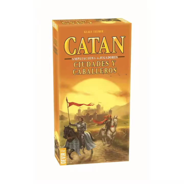 Catan Ciudades y Caballeros Ampliación 5-6 Jugadores - Juego de Mesa en Español - 1